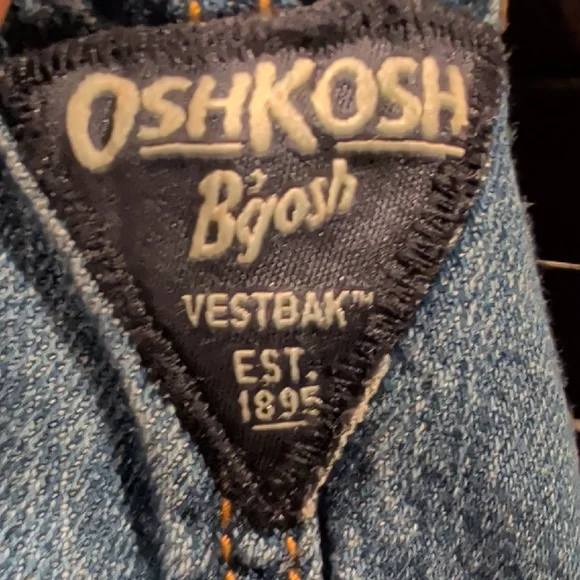 OshKosh B'gosh Blue Denim Vestbak - Picture 2 of 3